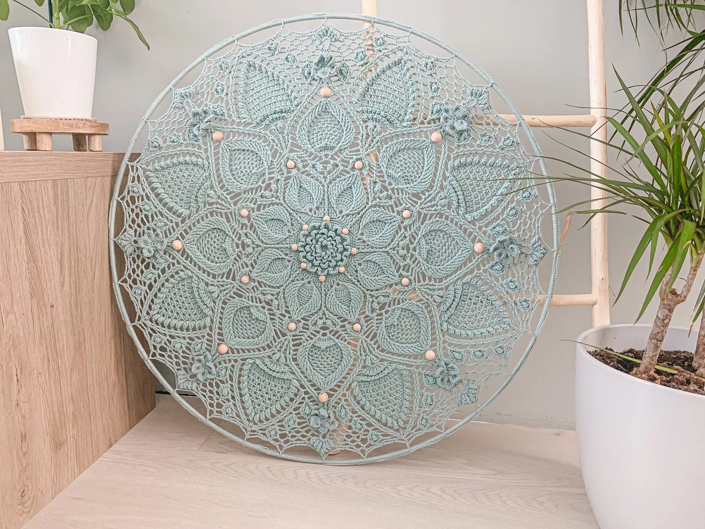 PDF mandala crochet pattern VIRELLE